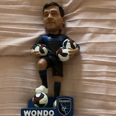 San Jose Earthquakes CHRIS WONDOLOWSKI goleador de todos los tiempos de la MLS Bobblehead SGA Foto 1 de 4