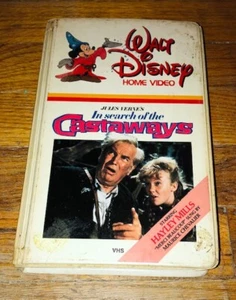 Vintage Disney In Search Of The Castaways VHS Tape Home Video White Clamshell - Picture 1 of 1