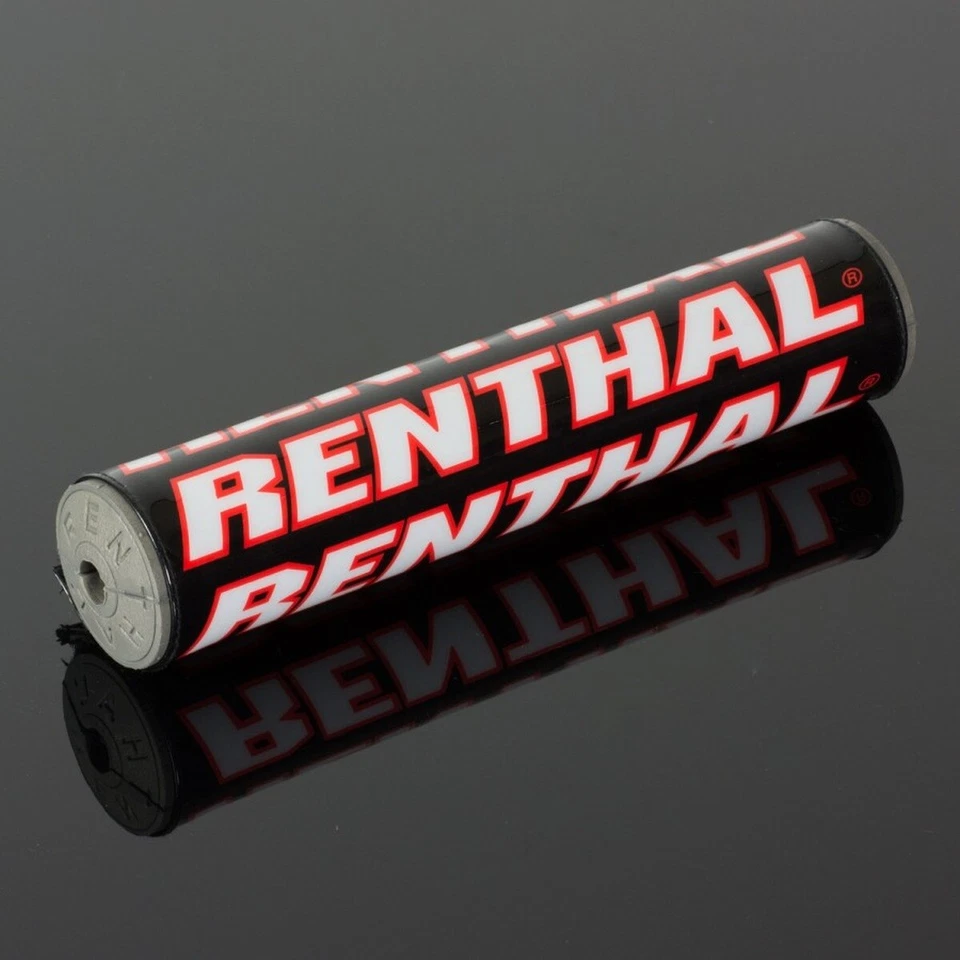 TAMPON DE GUIDON EN ÉPONGE SX (240MM) COULEUR NOIR/BLANC/ROUGE AVEC LOGO RENTHAL - Photo 1/1