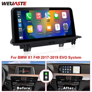 For BMW X1 F49 2017-2019 EVO System 10.25'' Car Multimedia Screen Wifi Carplay - Picture 1 of 12