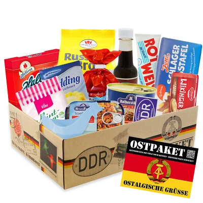 Ostprodukte Spezialitätenpaket DDR Ostpaket DDR Produkte Geschenkset Geschenkbox - Bild 1 von 4