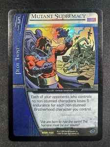 VS System DC MOR-102 Mutant Supremacy Marvel Origins Foil MP - Picture 1 of 2