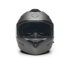 HARLEY DAVIDSON OUTRUSH R MODULAR BLUETOOTH HELMET SILVER LARGE 98101-22EX - Picture 1 of 5