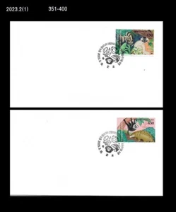 Wildlife,Forest,Korea Cambodia REDD+ Joint,Monkey,Civet cat,pangolin,2023 FDC - Picture 1 of 1