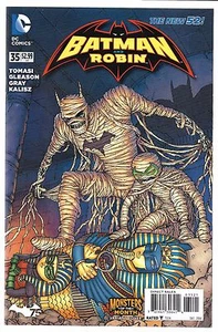 Cubierta de 35 monstruos Batman y Robin '14 casi nueva C4 - Imagen 1 de 1
