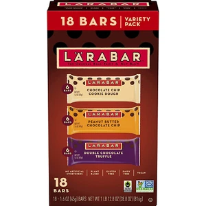 Larabar Chocolate Variety Pack, Gluten Free Vegan Fruit & Nut Bars, 18 Ct - Picture 1 of 12