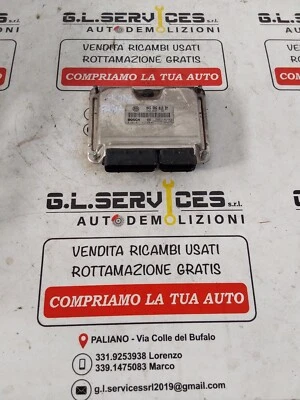 CENTRALINA MODULO UNITA COMANDO GESTIONE MOTORE ECU INIEZIONE SKODA FABIA 1.4TDI - Immagine 1 di 4