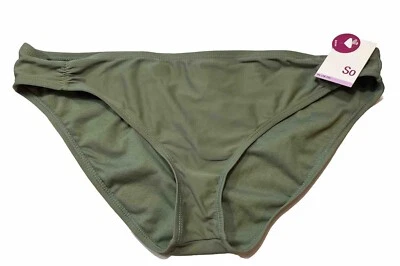 Parte inferior de bikini verde para mujer XL nuevo traje de baño marca SO 15-17 jóvenes verano playa Foto 1 de 4