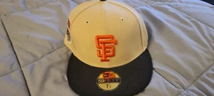 7 1/4 Tan Beige Black Hat Club Exclusive San Francisco Giants 1984 All Star Nwt - Picture 1 of 10