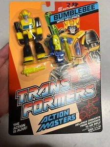 Bumblebee Action Masters 1989 Vintage Hasbro G1 Transformers Action Figure - Picture 1 of 5