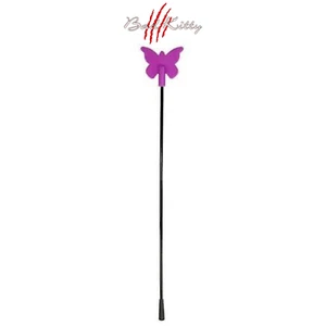 Sculacciatore in Similpelle Viola a Forma di Farfalla - Lungo 44 cm - Picture 1 of 2