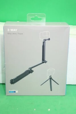 GoPro Official Mount GoPro 3-Way Grip | Arm | Tripod Fits All GoPro Camera NEW! - Image 1 of 4