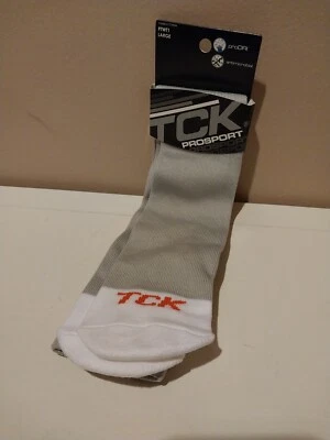 TCK Sport Prosport Tubesocks Adult Gray Large Brand New - Image 1 of 2