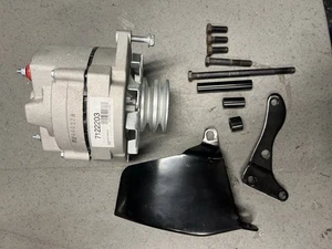 7122203 Camaro Chevelle Small Block Chevy Reman Alternator and Brackets|080725A - Picture 1 of 9