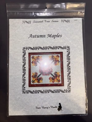 2009 Nancy’s Needle’s Seasonal Tree Series, Autumn Maples - Image 1 of 4
