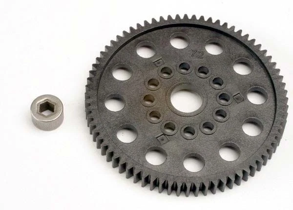 Traxxas TRA4472 72-Tooth Spur Gear (32-Pitch) with Bushing - Image 1 of 1