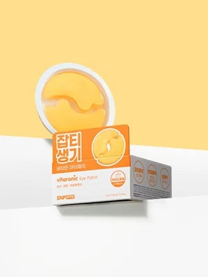 SNP PREP Vitaronic Eye Patch 24pcs Hydrogel K-Beauty Brightening Vitamin C Citru - Image 1 of 4