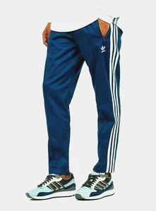 NUEVO Pantalones de chándal Adidas Beckenbauer para hombre 2XL azul ajustado logotipo del trébol - Imagen 1 de 6