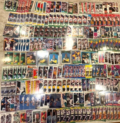 Jose Canseco 225+ Lote de Colección de Tarjetas con Novatos + Insertos Foto 1 de 2