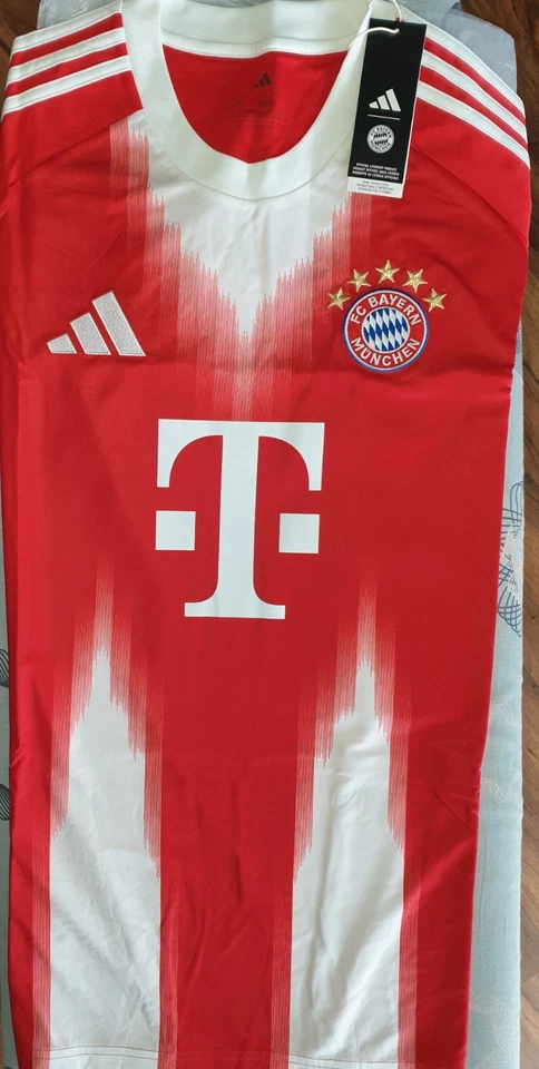 FC Bayern München adidas Heimtrikot 2025/2026 rot Gr. XL NEU
