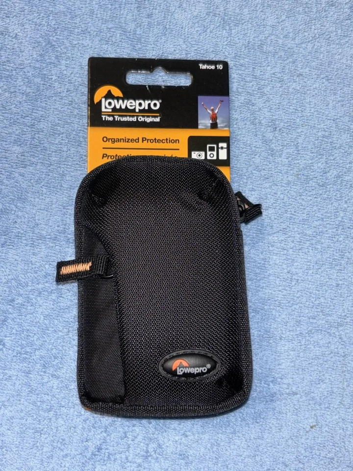 Lowepro Tahoe 10 Small Compact Canvas Camera Bag Belt Loop Zipper Front Pocket - Image 1 of 2