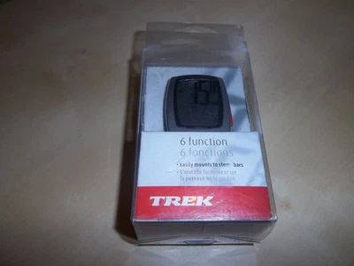 NEW Trek Incite 6i 6 Function Bicycle Computer Odometer Speed - Image 1 of 2