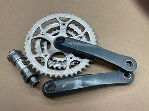 Shimano XTR FC-M952 Triple Kurbelgarnitur 175mm 26/36/48 mit Xtr Bb116 Top Zustand - Bild 1 von 10