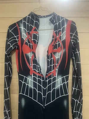 Rojo Negro Spider-Man Adulto Cosplay Disfraz Superhéroe Pequeño Mediano Foto 1 de 4