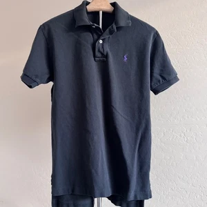 Polo Ralph Lauren Poloshirt Herren S Mesh Baumwolle Lila Pony Klassisch Freizeit Top - Bild 1 von 11
