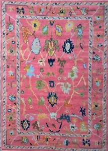 Gift rug 4x6 ft Turkish Oushak Oriental Area rug - Picture 1 of 4