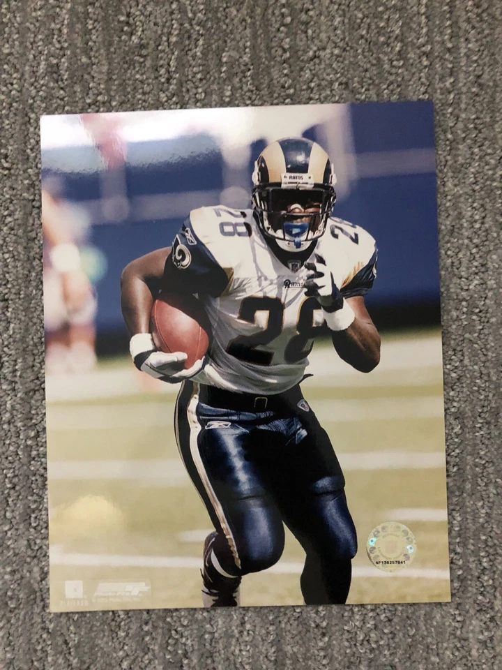 Foto de 8x10 Marshall Faulk St Louis Rams Foto 1 de 1