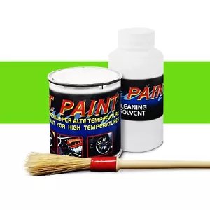Paint for High Temperature Brake Calipers Green Kawa 100 ml for Car - Picture 1 of 9