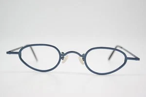 Vintage Brille L.A. Eyeworks MINI Blau Oval Brillengestell eyeglasses - Picture 1 of 6