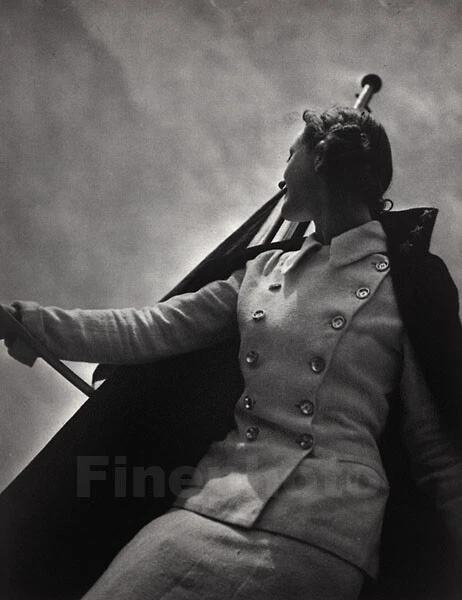 1935 Vintage Nautical Woman Fashion New York City By JEAN MORAL Photo Art 16X20 - image 1 of 1