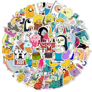 Adventure Time Themed Set of 50 Assorted Stickers Decal Set - Picture 1 of 1