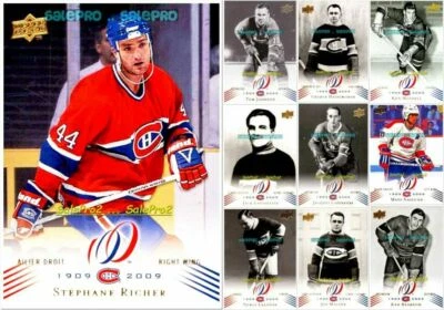100++ UD MONTREAL CANADIENS 2008 SINGLES SET LOT ... U PICK FROM LIST WHOLESALE - Image 1 of 2