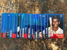 2022 Topps Chrome Platinum Anniversary Blue Prism Refractor Pick Your Card