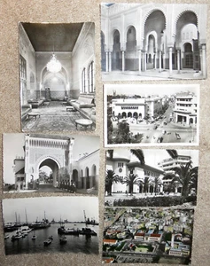 WW2 LOTTO CARTOLINE CASABLANCA esercito francese marina soldati navi porto Africa Marocco - Foto 1 di 10