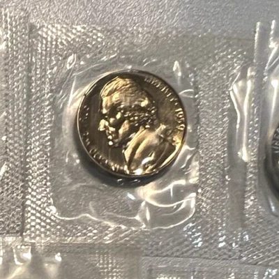 1959 Jefferson Nickel Gem Proof IN ORIGINAL CELLO - Image 1 of 2