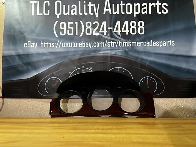 2002-2006 Lexus ES300 ES330 Instrument Cluster Bezel - Image 1 of 4