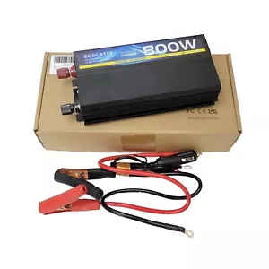 EGSCATEE 800W Power Inverter 12V DC to 120V AC - Picture 1 of 7