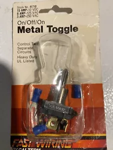 Heavy Duty ON - OFF - ON Metal Toggle Switch 12 Volt 3 Position - Bild 1 von 1