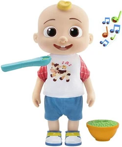 COCOMELON Deluxe Interactive JJ DOLL Sounds Sings Dress up Feed NEW SEALED RARE - Picture 1 of 4