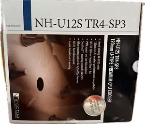 Noctua NH-U12S TR4-SP3 U type Premium CPU Cooler heatsink TR4/SP3 Brown 120mm - Picture 1 of 5