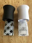 2 Lot of Bath and Body Works WALLFLOWERS White & BlackHome Diffuser Plug In 