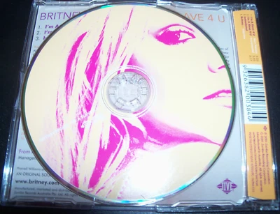 Britney Spears I’m A Slave For U You Aust Picture Disc CD Single + Interview - Image 1 of 2