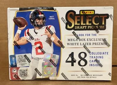 2022 PANINI SELECT DRAFT PICKS FOOTBALL MEGA BOX- BRAND NEW SEALED. - Image 1 of 4
