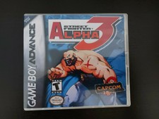 Nintendo Gameboy Advance Street Fighter Alpha 3 GBA Genuine Cart