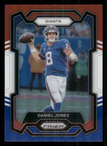 2023 Panini Prizm Prizms Red White and Blue #219 Daniel Jones - Picture 1 of 2