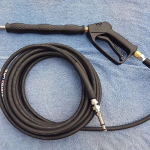 NILFISK P150 1-10B RUBBER 1W HOSE 10M,ST1100 TRIGGER, STAINLESS LANCE, 4IN1VARIO - Picture 1 of 12